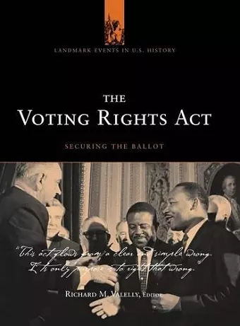 The Voting Rights Act cover