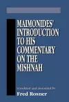 Maimonides' Introduction to His Commentary on the Mishnah cover