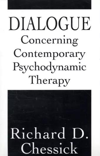 Dialogue Concerning Contemporary Psychodynamic Therapy cover