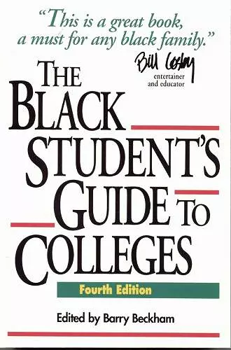 The Black Student's Guide to Colleges cover