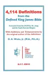 4,114 Definitions from the Defined King James Bible cover