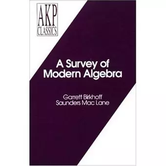 A Survey of Modern Algebra cover