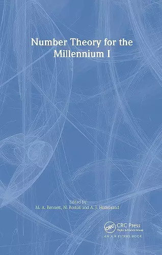 Number Theory for the Millennium I cover
