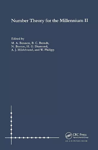 Number Theory for the Millennium II cover