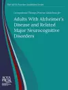 Occupational Therapy Practice Guidelines for Adults With Alzheimer's Disease and Related Major Neurocognitive Disorders cover