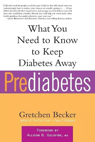 Prediabetes cover