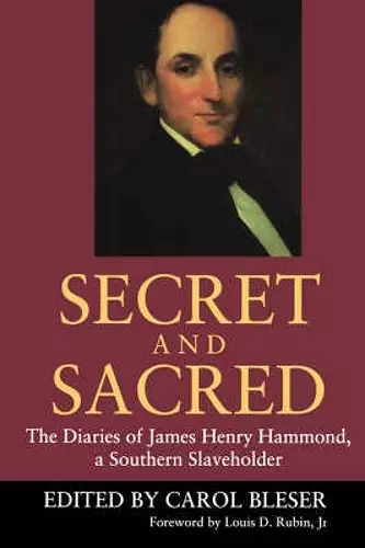 Secret and Sacred cover