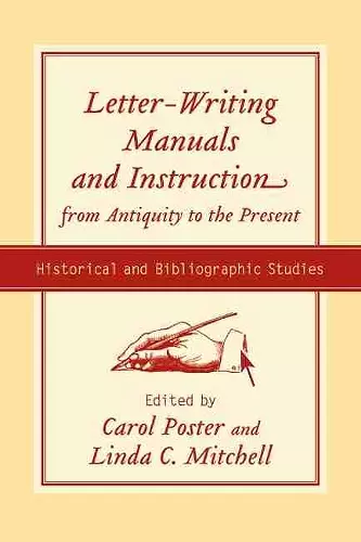 Letter-writing Manuals and Instruction from Antiquity to the Present cover