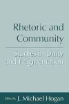 Rhetoric and Community cover