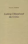 Ludwig Uhland and the Critics cover