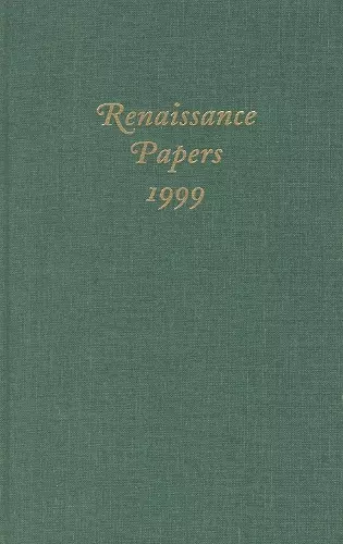 Renaissance Papers 1999 cover