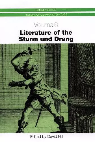 Literature of the Sturm und Drang cover