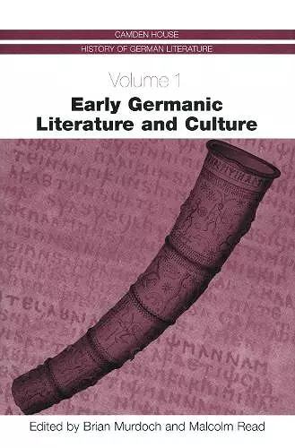 Early Germanic Literature and Culture cover