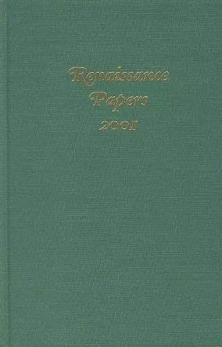 Renaissance Papers 2001 cover