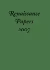 Renaissance Papers 2007 cover