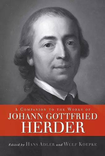 A Companion to the Works of Johann Gottfried Herder cover