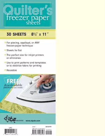 Quilter's Freezer Paper Sheets cover