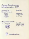 Current Developments in Mathematics 1997 cover