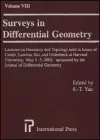 Surveys in Differential Geometry v. 8; Papers in Honor of Calabi,Lawson,Siu,and Uhlenbeck cover