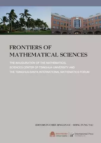 Frontiers of Mathematical Science cover