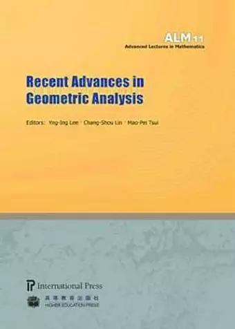 Recent Advances in Geometric Analysis cover