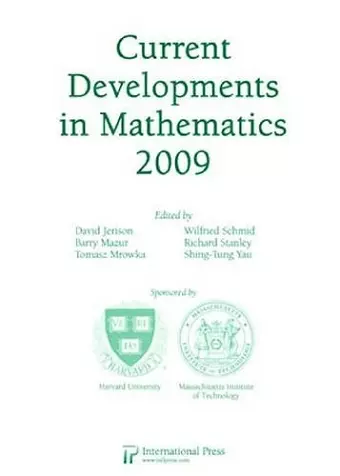 Current Developments in Mathematics, 2009 cover
