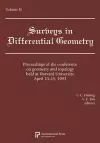 Proceedings of the Conference on Geometry and Topology held at Harvard University, April 23-25, 1993 cover