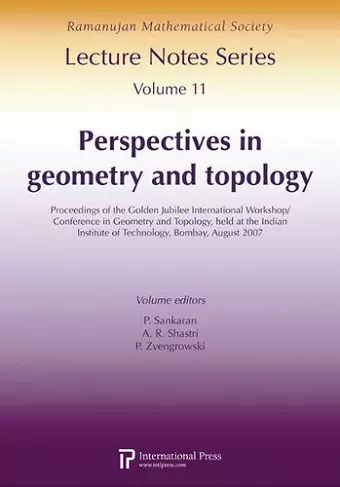 Perspectives in Geometry and Topology cover