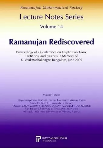 Ramanujan Rediscovered cover