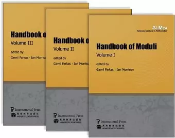 Handbook of Moduli cover