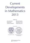 Current Developments in Mathematics 2013 cover