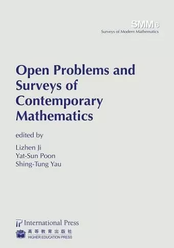 Open Problems and Surveys of Contemporary Mathematics cover
