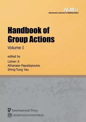 Handbook of Group Actions cover