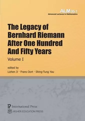 The Legacy of Bernhard Riemann After One Hundred and Fifty Years cover