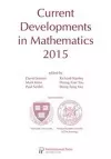 Current Developments in Mathematics, 2015 cover