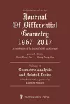 Selected Papers from the Journal of Differential Geometry 1967-2017, Volume 4 cover