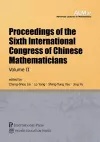 Proceedings of the Sixth International Congress of Chinese Mathematicians, Volume 2 cover