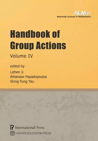 Handbook of Group Actions, Volume IV cover