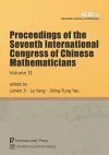 Proceedings of the Seventh International Congress of Chinese Mathematicians, Volume II cover