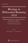 Differential geometry, Calabi-Yau theory, and general relativity cover