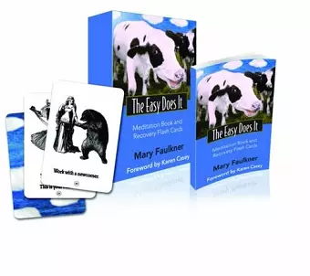 The Easy Does it Meditation Book and Recovery Flash Cards cover