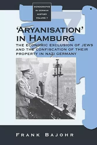 'Aryanisation' in Hamburg cover