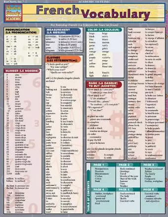 French Vocabulary cover