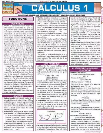 Calculus 1 cover