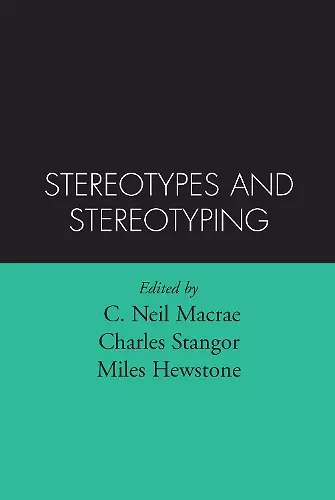 Stereotypes and Stereotyping cover