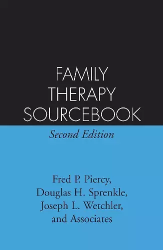 Family Therapy Sourcebook, Second Edition cover