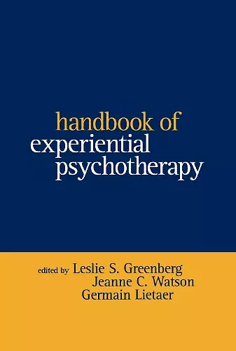 Handbook of Experiential Psychotherapy cover