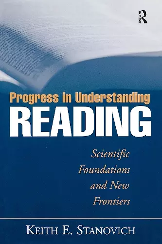 Progress in Understanding Reading cover