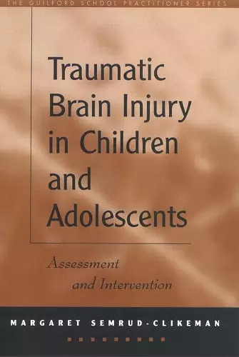 Traumatic Brain Injury in Children and Adolescents cover