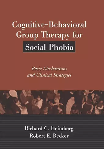 Cognitive-Behavioral Group Therapy for Social Phobia cover